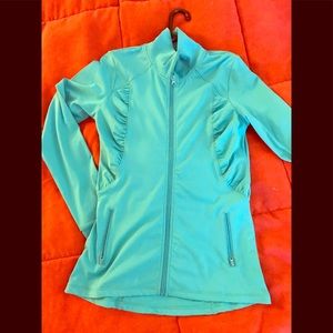 Fitted zip-front jacket